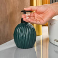 HH - 9 - Creative Spherical Shape Ceramic Push-Type Soap Dispenser