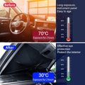 CA - 3 - Car Sun Shade Windshield Cover