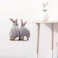 E-2268 Bunnies Sticker Cute