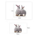 E-2268 Bunnies Sticker Cute