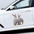 E-2268 Bunnies Sticker Cute